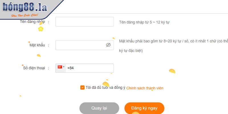 Đăng Ký BONG88 Lợi Ích Và Hướng Dẫn Chi Tiết Cho Người Mới 1 quy trình đăng ký